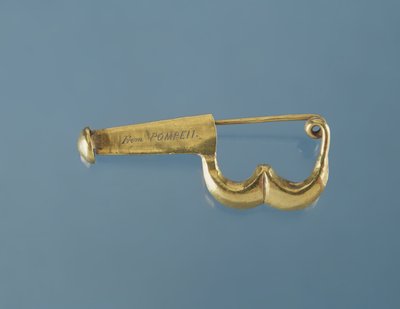 Pompeian风格的胸针属于Caroline Murat（金色） 作者 法语学校