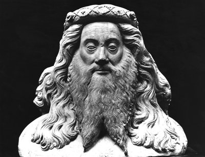 来自Jean II de Vienne的葬礼雕像（第1435页），Pagny的Seigneur，绰号长胡子，原始于15世纪（石膏模型） 作者 French School