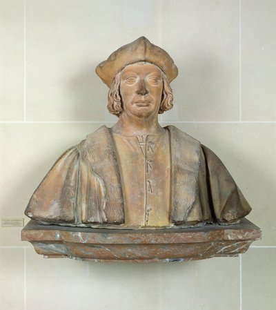 校长Antoine Duprat（1463-1535）（兵马俑）的半身像 作者 法语学校
