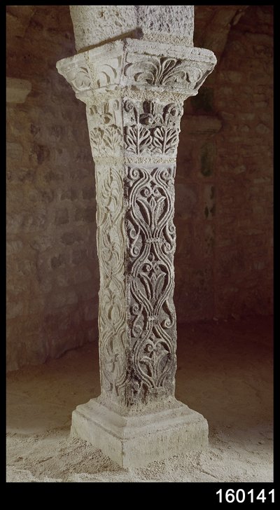 Carolingian Pillar，c.758 作者 法语学校