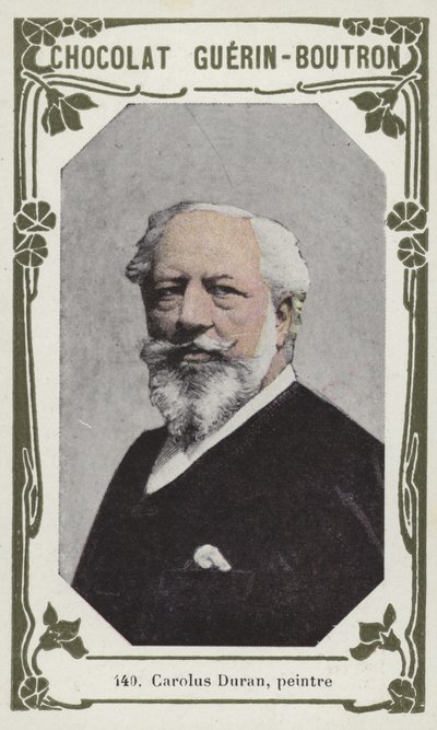 Carolus Duran，画家（彩色照片） 作者 法语学校