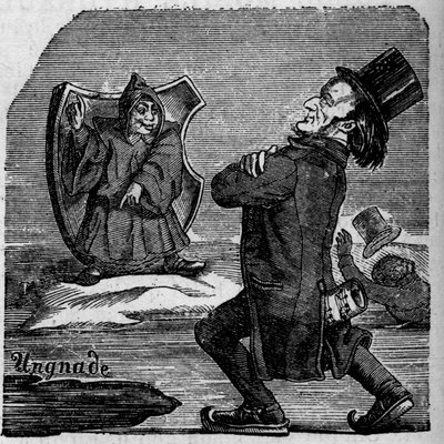 Cartoon by German composer Richard Wagner (1813-1883) 作者 法语学校