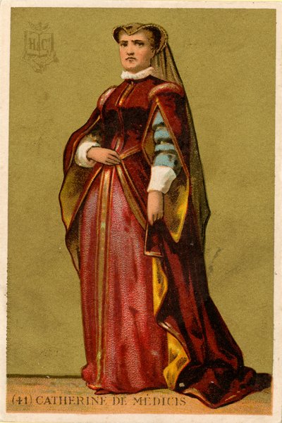凯瑟琳德美第奇 作者 French School