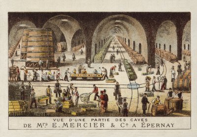 E Mercier＆Co。，Epernay，法国的香槟酒窖 作者 法语学校
