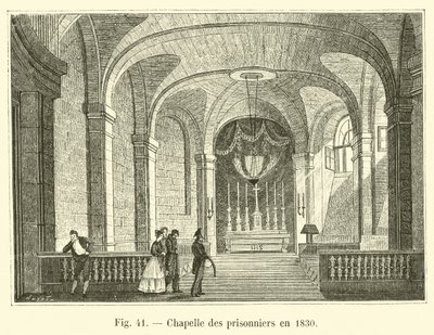 1830年的囚犯教堂 作者 法语学校