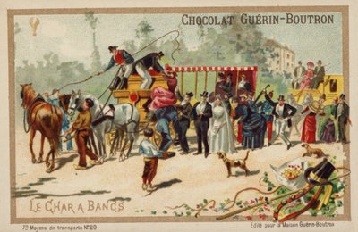 Charabanc (chromolitho) 作者 法语学校