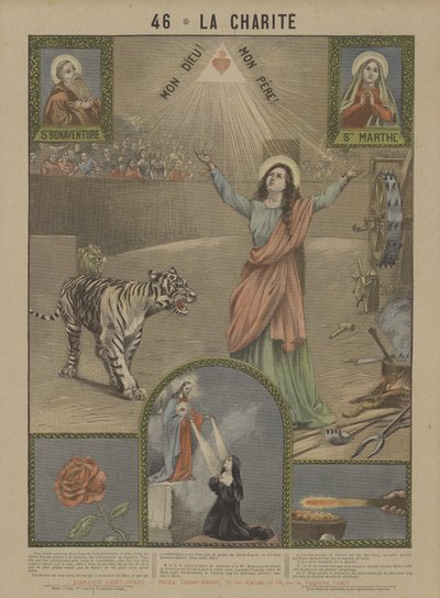 Charity (colour litho) 作者 法语学校