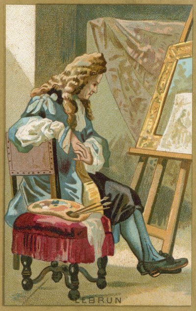 法国艺术家Charles Le Brun 作者 法语学校
