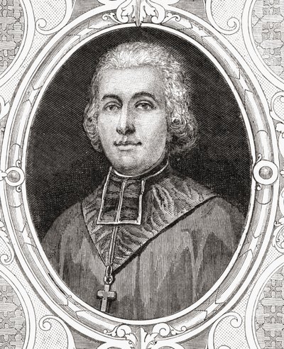 Charles Maurice de Talleyrand-Perigord，来自Louis Blanc的“法国革命史”（1811-82） 作者 法语学校