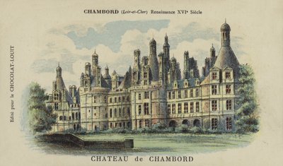 Chateau de Chambord，Chambord，Loir-et-Cher 作者 法语学校