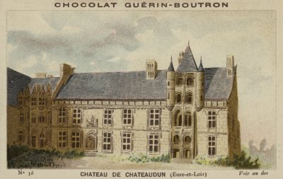 Castle Chateaudun，Eure-et-Loir 作者 法语学校