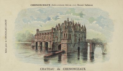 Chenonceaux城堡，Chenonceaux，Indre-et-Loire 作者 法语学校