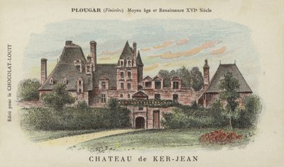 Chateau de Ker-Jean，Plougar，Finistere 作者 法语学校
