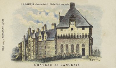 Langeais城堡，Langeais，Indre-et-Loire 作者 法语学校