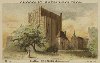 Castle Loches，Indre-et-Loire 作者 法语学校