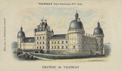 Chateau de Valencay，Valencay，Indre 作者 法语学校