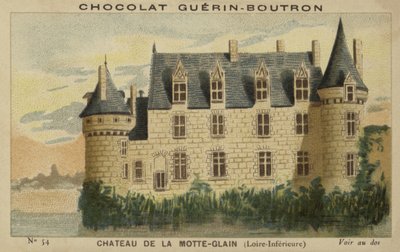 Chateau de la Motte-Glain，Loire-Inferieure 作者 法语学校