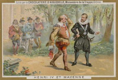 Chocolat dAiguebelle贸易卡 作者 法语学校