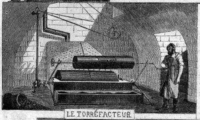 巧克力制作：torrefactor。 M. Masson 的工厂，巴黎 作者 法语学校