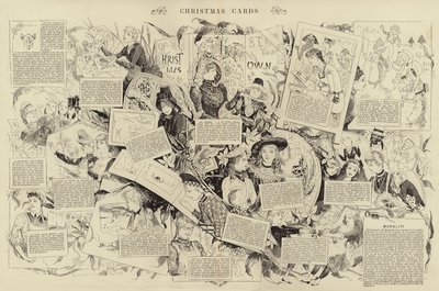 Christmas Cards (engraving) 作者 法语学校
