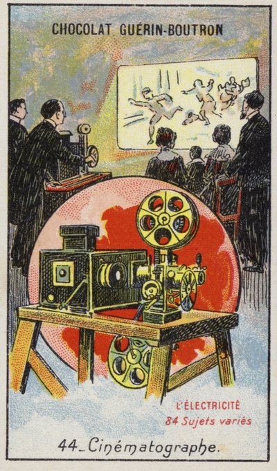Cinema (chromolitho) 作者 法语学校