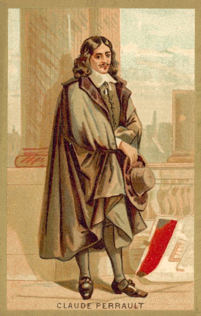 Claude Perrault, French architect (chromolitho) 作者 法语学校