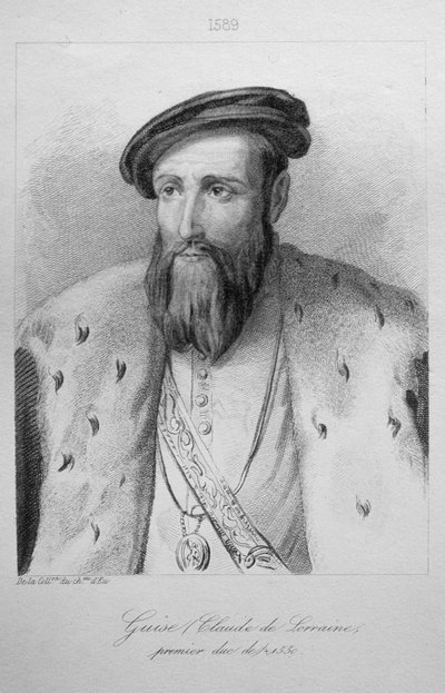 洛杉矶克劳德，第一公爵（1496-1550） 作者 French School