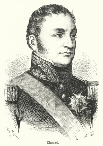 Clausel (engraving) 作者 法语学校