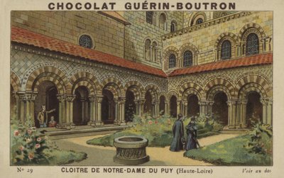 修道院的Notre-Dame du Puy，Haute-Loire 作者 法语学校