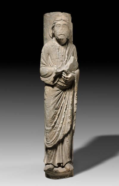 使徒柱状图，马恩河畔沙隆，约1180年（石灰岩 作者 法语学校