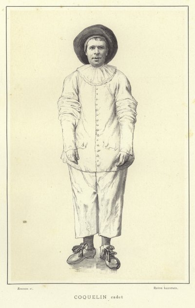 Coquelin cadet，法国演员 作者 法语学校