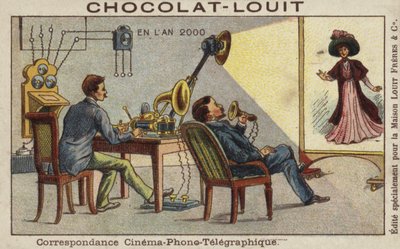 对应于2000年的Cinemaphonotelegraphy 作者 法语学校