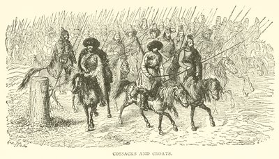 Cossacks and Croats (engraving) 作者 法语学校
