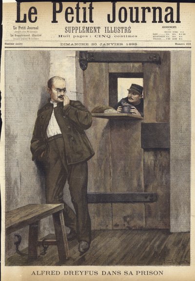 Le Petit Journal的封面，1895年1月20日 作者 法语学校
