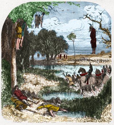 1251年的Pastoureaux十字军："小人物 "的十字军，农民；1251年因圣路易在第七次十字军东征中被俘而引发。 作者 法语学校