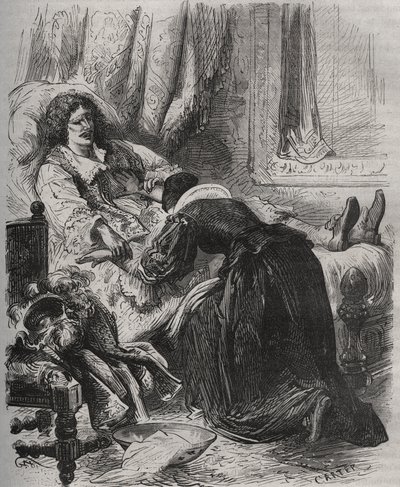 Jean Baptiste (Jean-Baptiste) Poquelin, dit Moliere (1622-1673)之死，2月17日 作者 法语学校
