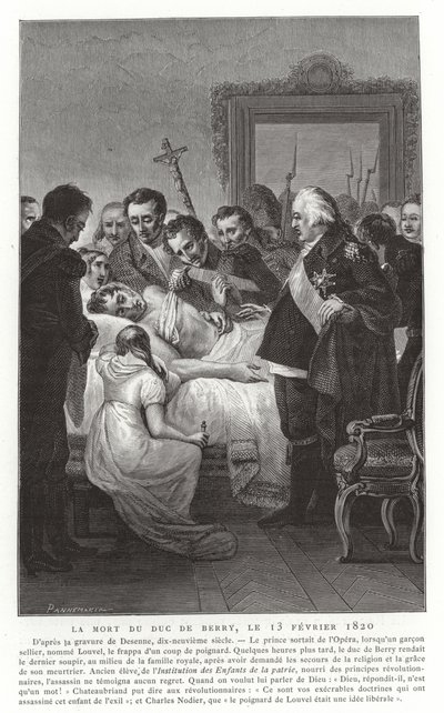 1820年2月13日贝瑞公爵之死 作者 法语学校