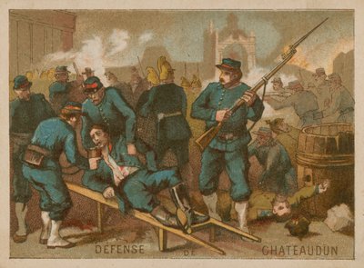 1870年为Chateaudun辩护 作者 法语学校