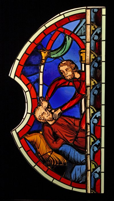 描绘了Samson的眩目，前Ste Chapelle，Bay K. 作者 法语学校
