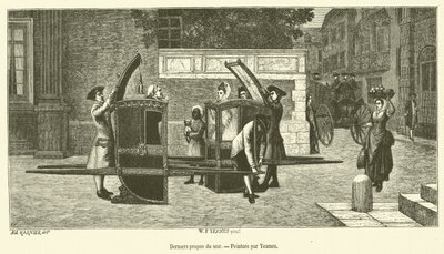 Derniers propos du soir (engraving) 作者 法语学校