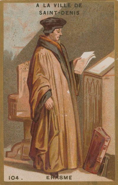 Desiderius Erasmus，1516世纪荷兰学者和神学家 作者 法语学校