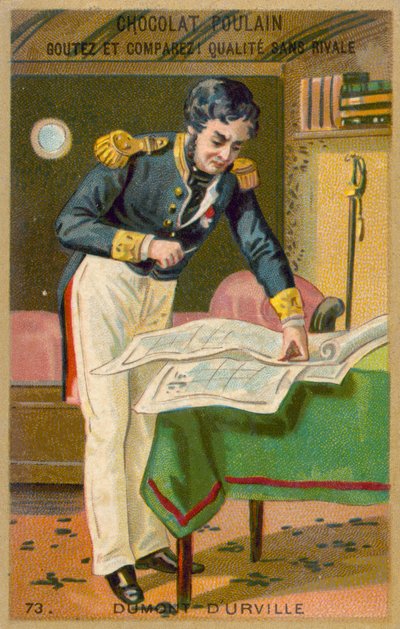 Dumont DUrville，法国导航员 作者 法语学校