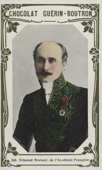 来自AcadémieFrancaise的Edmond Rostand（彩色照片） 作者 法语学校