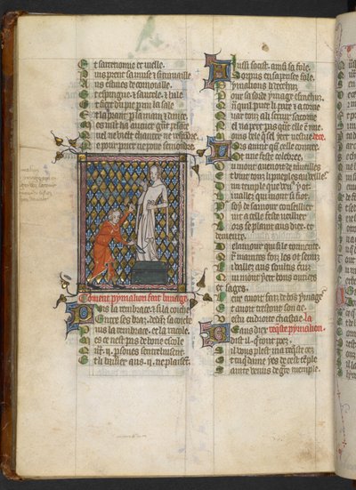 埃杰顿 MS 881，f.165v（牛皮纸） 作者 法语学校