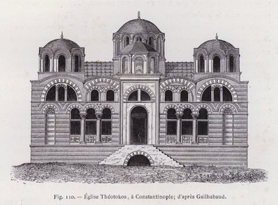 Eglise Theotokos，君士坦丁堡； d