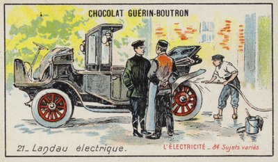 Electric Landau (chromolitho) 作者 法语学校