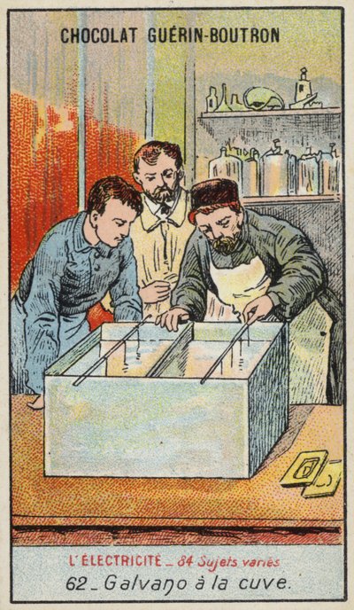 Electrotyping tank (chromolitho) 作者 法语学校