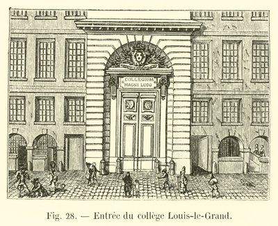 大学入口Louis-le-Grand 作者 法语学校
