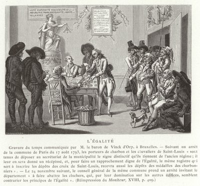 平等，法国大革命，1793年 作者 法语学校
