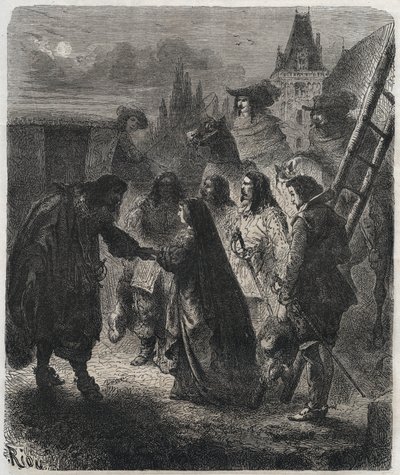 2月22日，玛丽-德-美第奇（1573-1642）（Maria de Medici）从布洛瓦城堡逃出。 作者 法语学校
